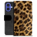 Etui Portfel Premium - iPhone 16 - Lampart
