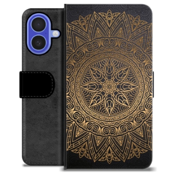 Etui Portfel Premium - iPhone 16 - Mandala