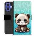Etui Portfel Premium - iPhone 16 - Panda