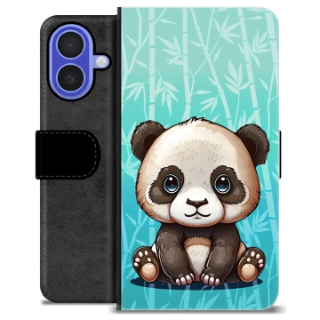 Etui Portfel Premium - iPhone 16 - Panda