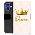 Etui Portfel Premium - iPhone 16 - Królowa