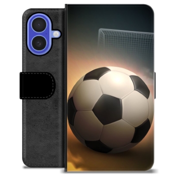 Etui Portfel Premium - iPhone 16 - Piłka Nożna