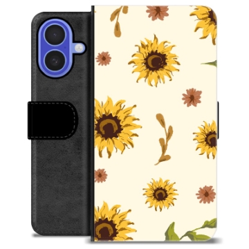 Etui Portfel Premium - iPhone 16 - Słonecznik