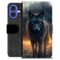Etui Portfel Premium - iPhone 16 - Wilk