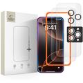Zestaw ochronny iPhone 16 Pro/17 Pro Tech-Protect Supreme - przezroczysty