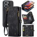 iPhone 16 Pro Wielofunkcyjny Pokrowiec-Portfel Caseme 008 2-w-1
