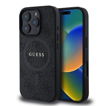iPhone 16 Pro Guess 4G Kolorowe etui na pierścień - kompatybilny z MagSafe
