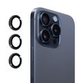 iPhone 16 Pro/16 Pro Max Szkło Hartowane w Obiektywie Hat Prince - Czerń