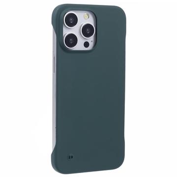 iPhone 16 Pro Max Bezramkowe Plastikowe Etui – Ciemna Zieleń