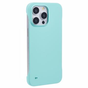 iPhone 16 Pro Max Bezramkowe Plastikowe Etui - Jasny Niebieskozielony