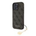 iPhone 16 Pro Max Hybrydowe Etui Guess 4G Charms Collection