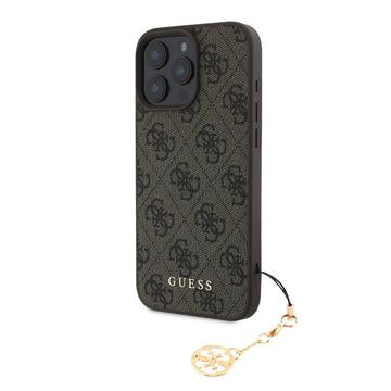 iPhone 16 Pro Max Hybrydowe Etui Guess 4G Charms Collection