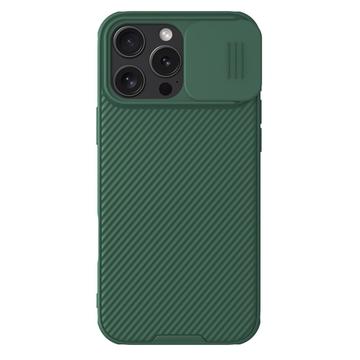 iPhone 16 Pro Max Hybrydowe Etui Nillkin CamShiled Pro - Zieleń