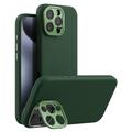 iPhone 16 Pro Max Nillkin LensWing Pro Etui z płynnego silikonu - kompatybilny z MagSafe - zielony