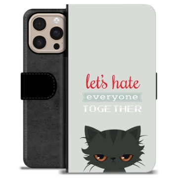 Etui Portfel Premium - iPhone 16 Pro Max - Wściekły Kot