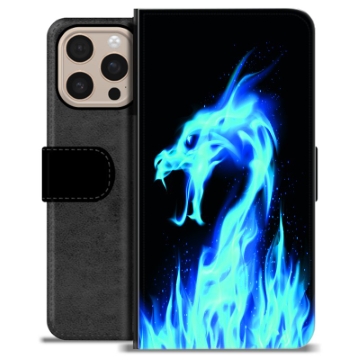 Etui Portfel Premium - iPhone 16 Pro Max - Ognisty Smok