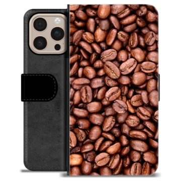 Etui Portfel Premium - iPhone 16 Pro Max - Ziarna Kawy
