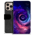 Etui Portfel Premium - iPhone 16 Pro Max - Galaktyka