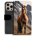 Etui Portfel Premium - iPhone 16 Pro Max - Koń