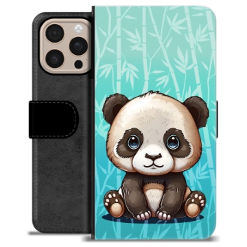Etui Portfel Premium - iPhone 16 Pro Max - Panda