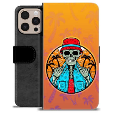 Etui Portfel Premium - iPhone 16 Pro Max - Letnie Szkielet