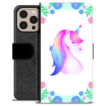 Etui Portfel Premium - iPhone 16 Pro Max - Jednorożec