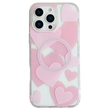 iPhone 16 Pro Max Pure Love Magnetic Hybrid Case - różowy