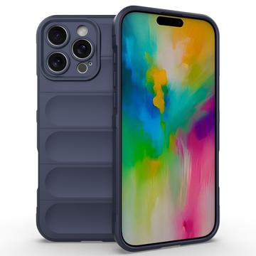 iPhone 16 Pro Max Etui z TPU Rugged - Ciemnoniebieski