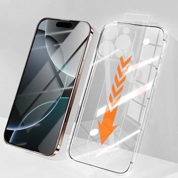 Zestaw ochronny iPhone 16 Pro Max Rurihai 2 w 1 - przezroczysty