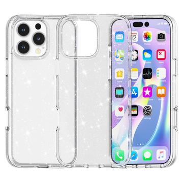 iPhone 16 Pro Max Hybrydowe Etui Stylish Glitter Series