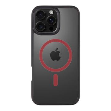 iPhone 16 Pro Max Tactical MagForce Hyperstealth 2.0 MagSafe Etui - Czarny / Czerwony