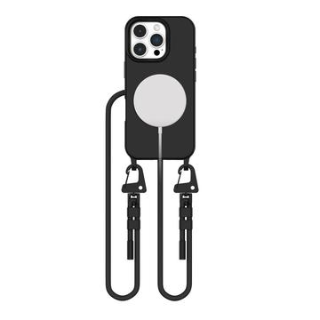iPhone 16 Pro Max Tech-Protect MagNecklace MagSafe Etui - czarny