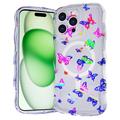 iPhone 16 Pro Max Wave-Edge Laser Glitter MagSafe Etui