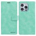 iPhone 16 Pro Mercury Goospery Blue Moon Etui portfelowe - Niebieskozielony
