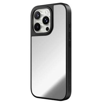 Lustrzane etui iPhone 16 Pro - kompatybilne z MagSafe - czarne