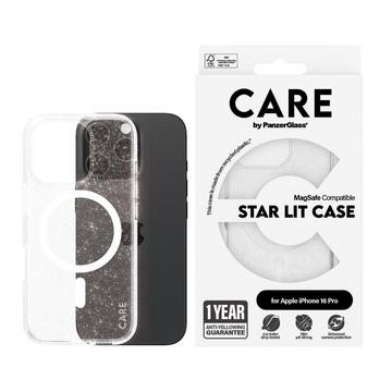 iPhone 16 Pro PanzerGlass Care Star Lit Etui - kompatybilny z MagSafe - biały