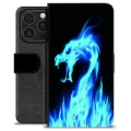 Etui Portfel Premium - iPhone 16 Pro - Ognisty Smok
