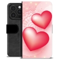 Etui Portfel Premium - iPhone 16 Pro - Miłość