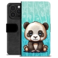 Etui Portfel Premium - iPhone 16 Pro - Panda