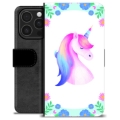 Etui Portfel Premium - iPhone 16 Pro - Jednorożec