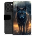 Etui Portfel Premium - iPhone 16 Pro - Wilk