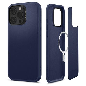 Hybrydowe Etui Spigen Cyrill Kajuk Mag - iPhone 16 Pro - Ciemnoniebieski