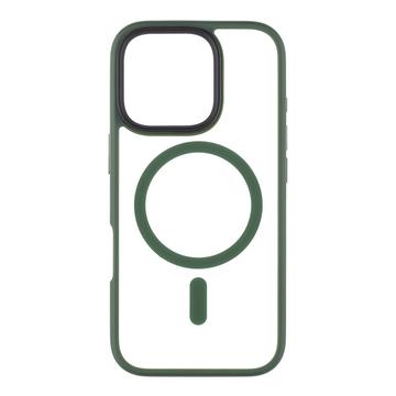 iPhone 16 Pro Tactical MagForce Hyperstealth Hybrydowe Etui - Zielony Las