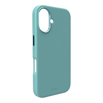 Silikonowe Etui Puro Icon Mag Pro do iPhone 16 - Zieleń
