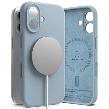  iPhone 16 Etui Ringke Liquid Silicone MagSafe - Błękit