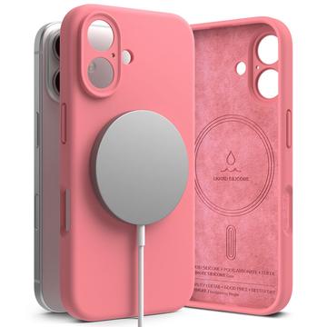  iPhone 16 Etui Ringke Liquid Silicone MagSafe - Róż