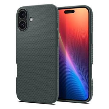 iPhone 16 Etui z TPU Spigen Liquid Air - Ciemna Zieleń