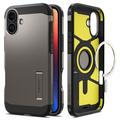 iPhone 16 Etui Spigen Tough Armor Mag - Stalowy