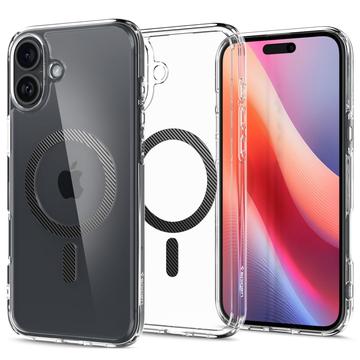 iPhone 16 Etui Spigen Ultra Hybrid Mag - Włókno Węglowe / Przezroczysty