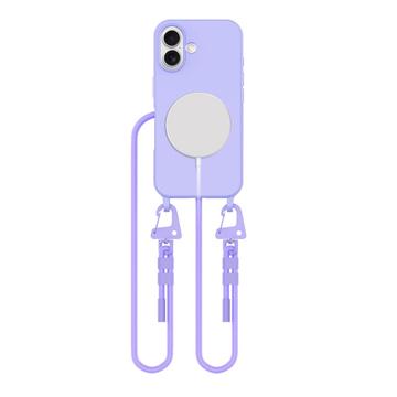 iPhone 16 Tech-Protect MagNecklace Etui MagSafe - Lawenda